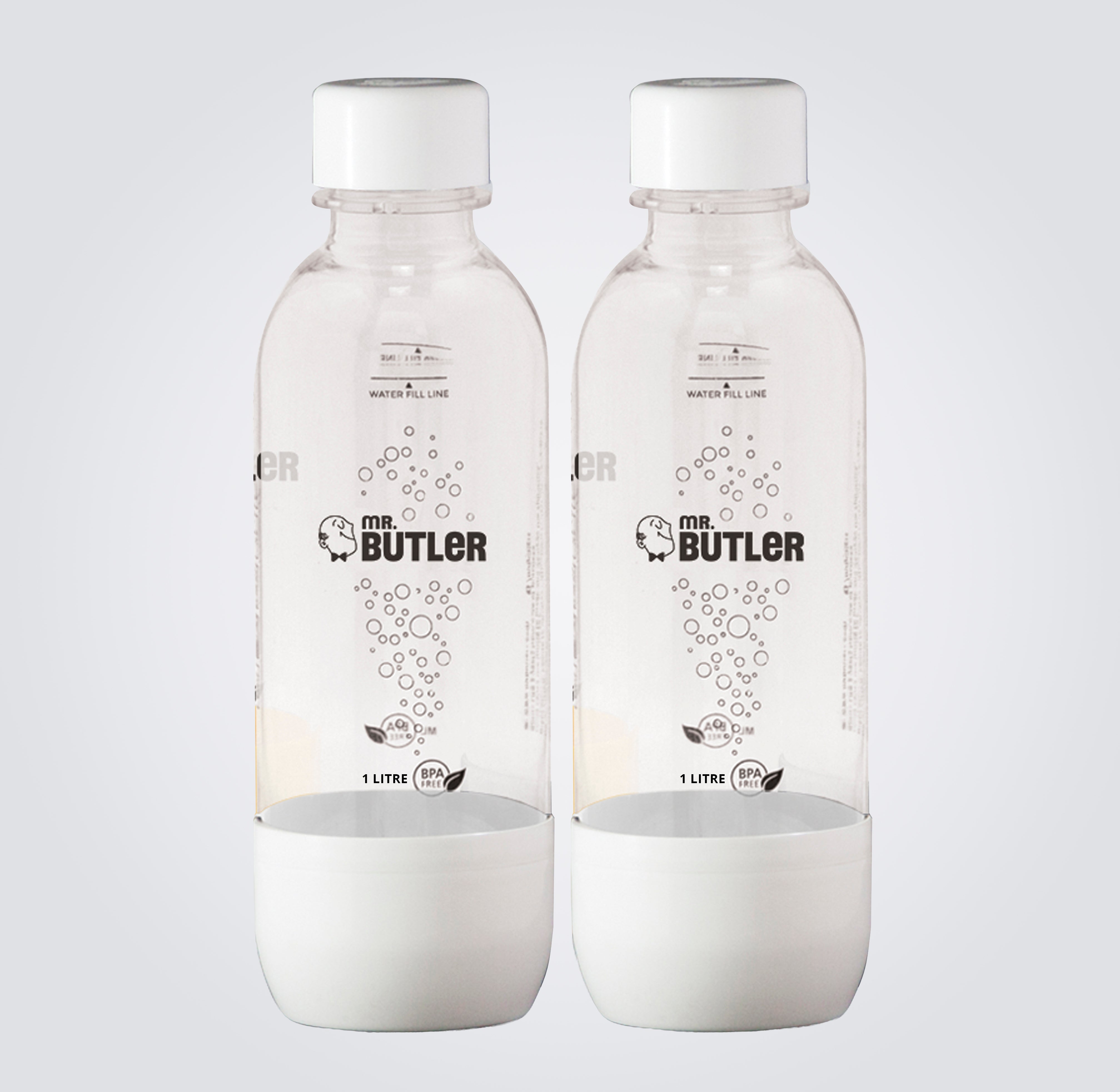 BPA-Free PET Bottle 1000ml - Pack of 2