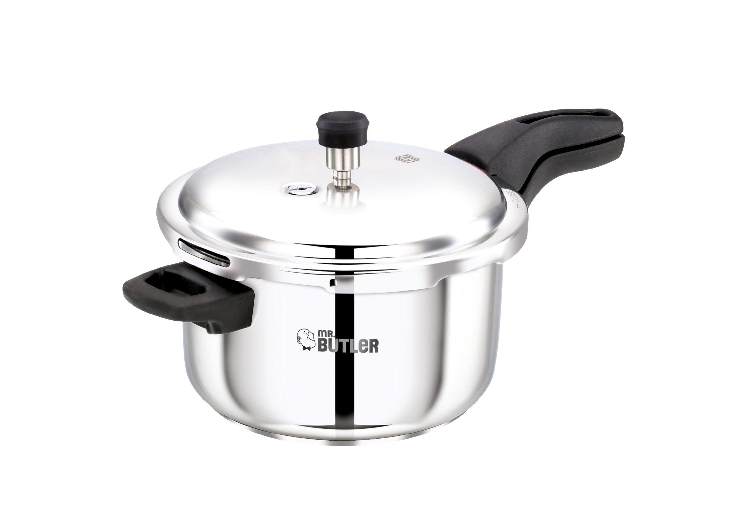 Stainless Steel Outer Lid Pressure Cooker - 5 Litre