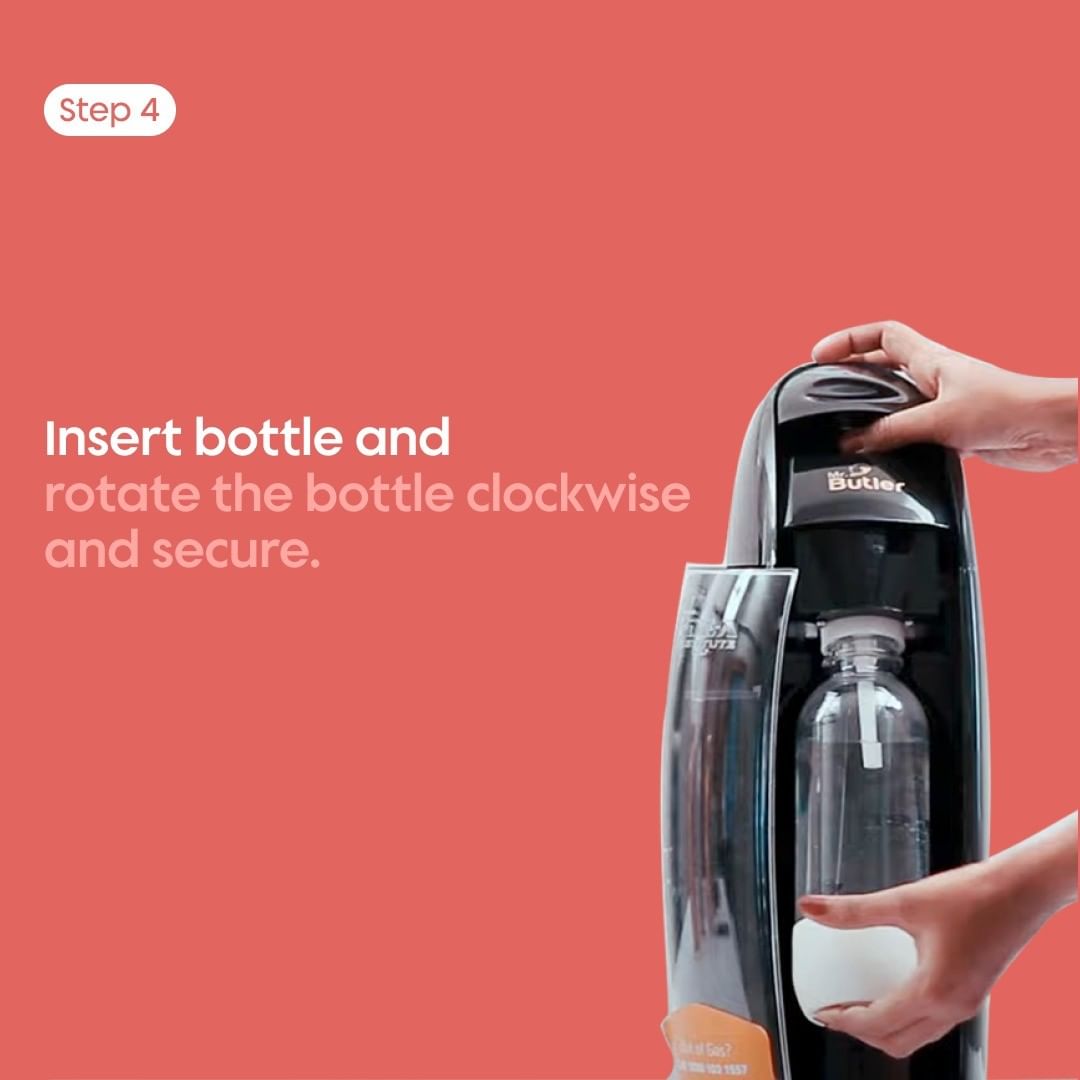 Soda Maker Accessory Pack - CO2 Gas Cylinder With BPA-Free PET Bottle 500ml