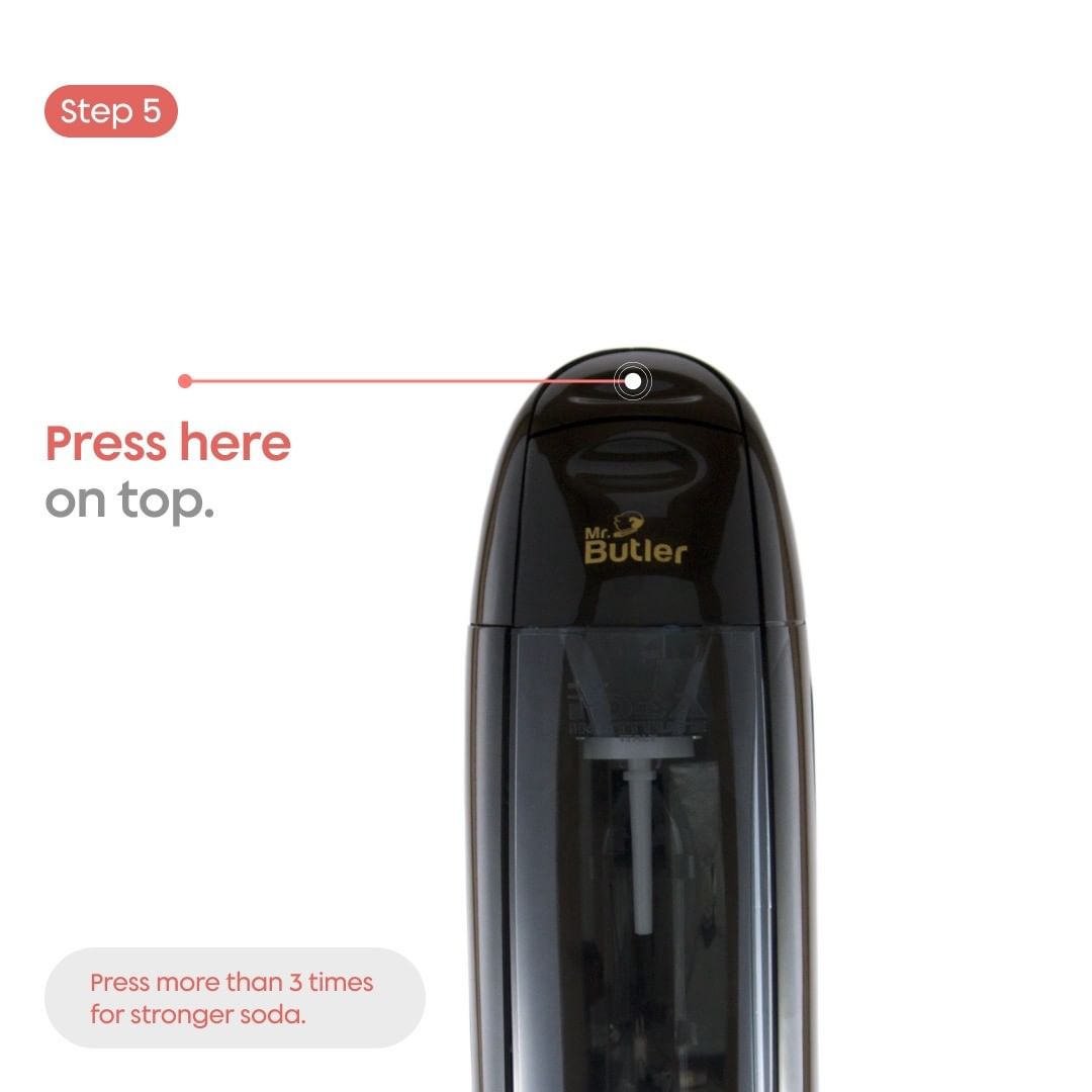 Soda Maker Accessory Pack - CO2 Gas Cylinder With BPA-Free PET Bottle 500ml