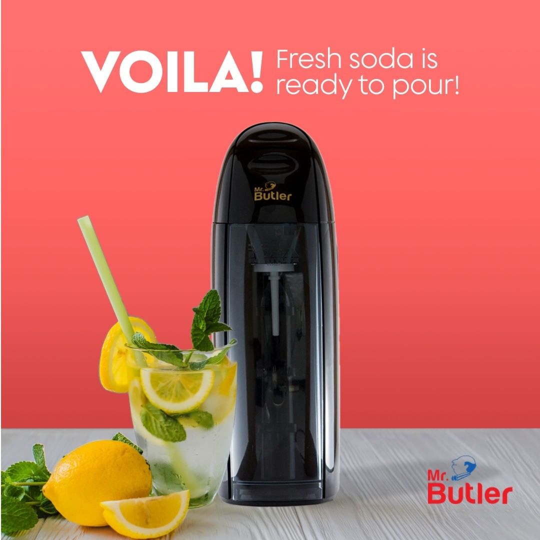 Soda Maker Accessory Pack - CO2 Gas Cylinder With BPA-Free PET Bottle 500ml