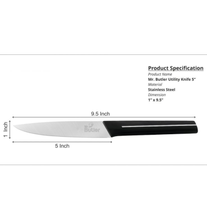 Kitchen Knife Combo-Chef & Utility Knife