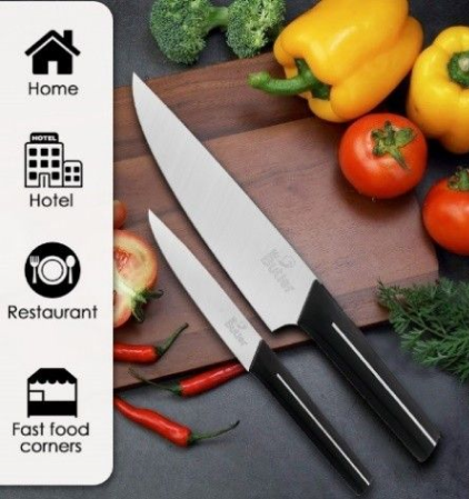 Kitchen Knife Combo-Chef & Utility Knife