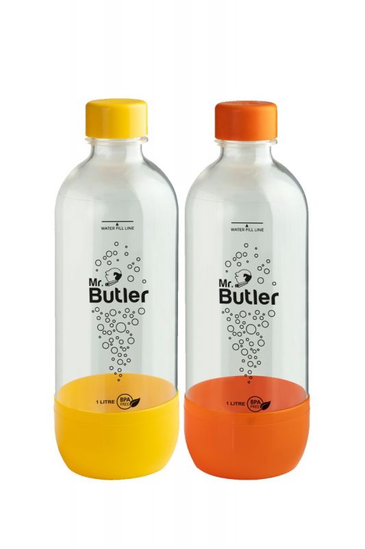 BPA Free PET Bottle Combo Pack 1000 ml & 500 ml - Pack of 4