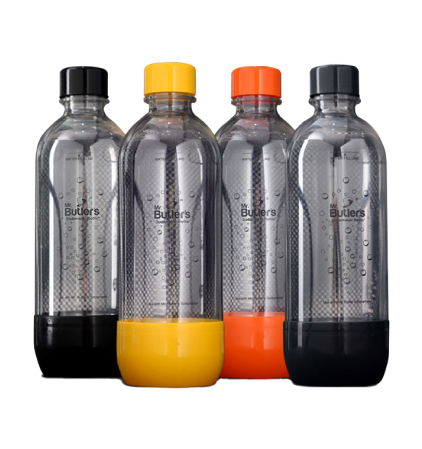 BPA-Free PET Bottle 1000ml - Pack of 4