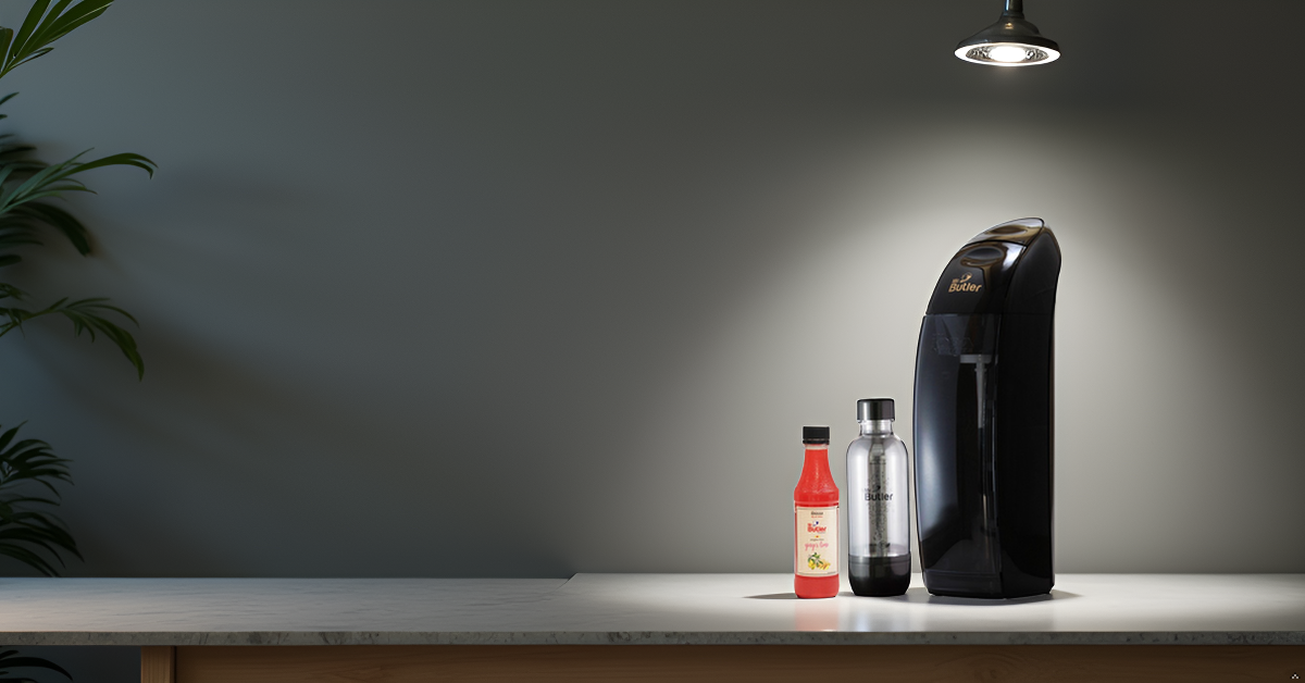 Italia Sodamaker With Syrup 250ml - Single Cylinder Pack