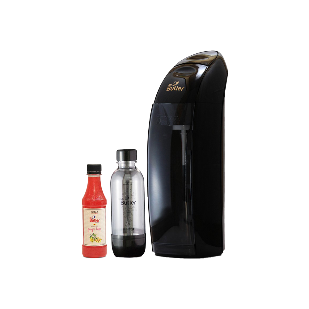 Sodamaker Black with Syrup 250 ml – Mr. Butler Italia Single Cylinder Pack