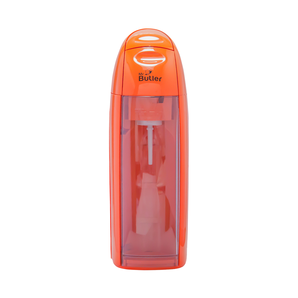 Mr. Butler Italia Soda Maker Orange - 2 Cylinder Pack