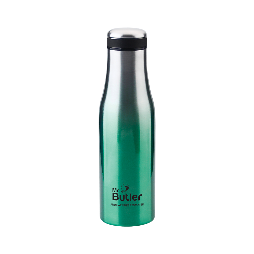 Thermosteel Bottle 500 ml, Duet, Vacuum Insulated, Cold/Hot, Green